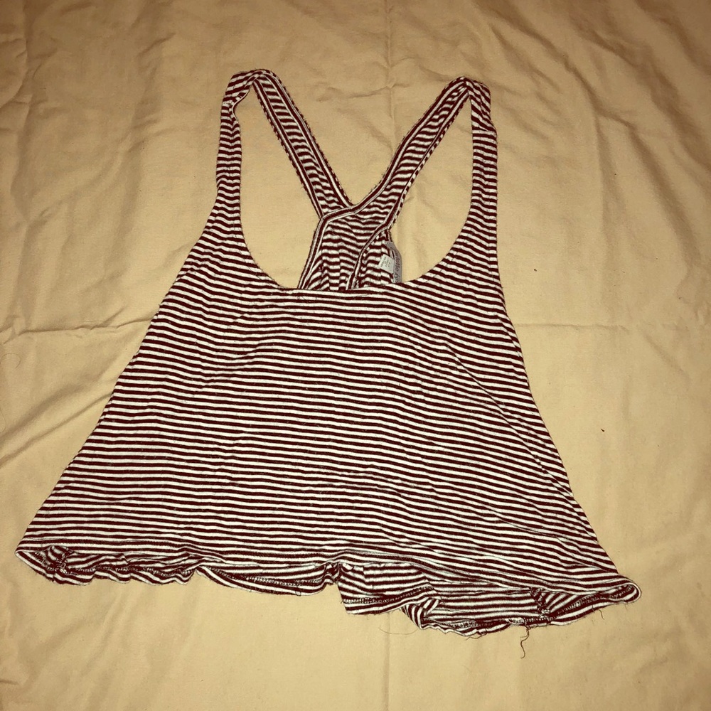 Striped Crop top